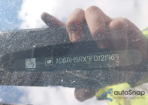 2015 Cadillac Ats Luxury из США, поврежденный, VIN 1G6AH5RX9F0121969